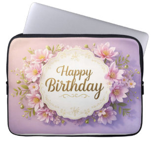 Capa Para Notebook Extravagante elegante de aniversário flexível