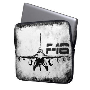 Capa Para Notebook F-16 Luta contra a Bolsa de laptop de Neoprene Fal