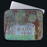 Capa Para Notebook Fábrica do Alto Áustria por Gustav Klimt<br><div class="desc">Farmhouse no Alto da Áustria (1912), por Gustav Klimt, é uma pintura de arte simbólica da Era Vitoriana. Uma cena natural com árvores e um campo de flores com um celeiro numa fazenda. A grande estrutura de madeira tem janelas. Sobre o artista: Gustav Klimt (1862-1918) era um pintor simbolista austríaco...</div>