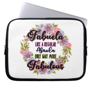 Capa Para Notebook Fabuela Como Uma Abuela Normal Apenas Fabulosa