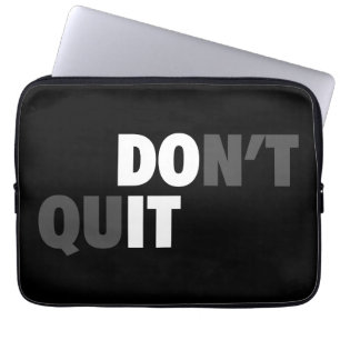 Capa Para Notebook FAÇA (NÃO DESISTA) - Motivacional
