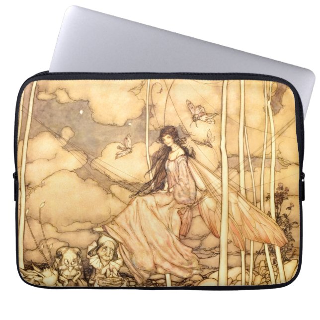 Capa Para Notebook Fada Arthur Rackham (Frente)