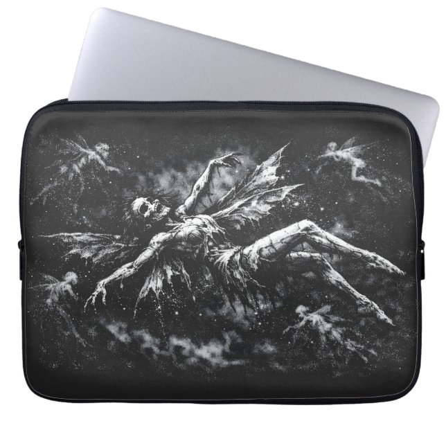 Capa Para Notebook Fada Morta por BurnsInHell (Frente)