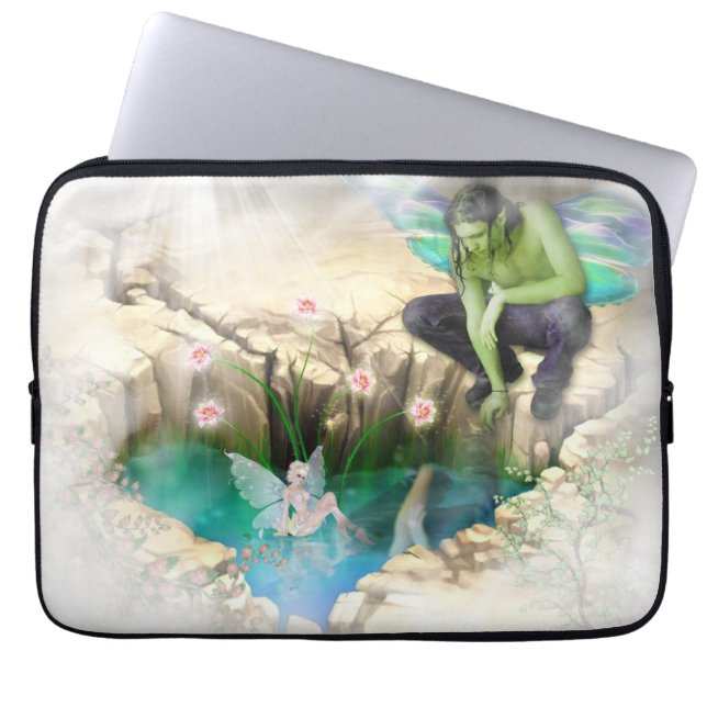 Capa Para Notebook Faerie em Elven Pond Vignette (Frente)