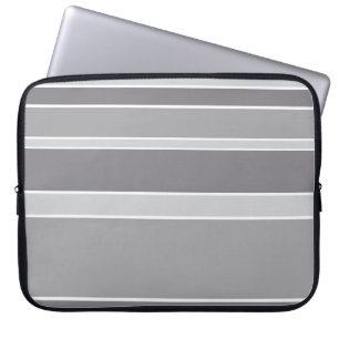 Capa Para Notebook faixas de cinza
