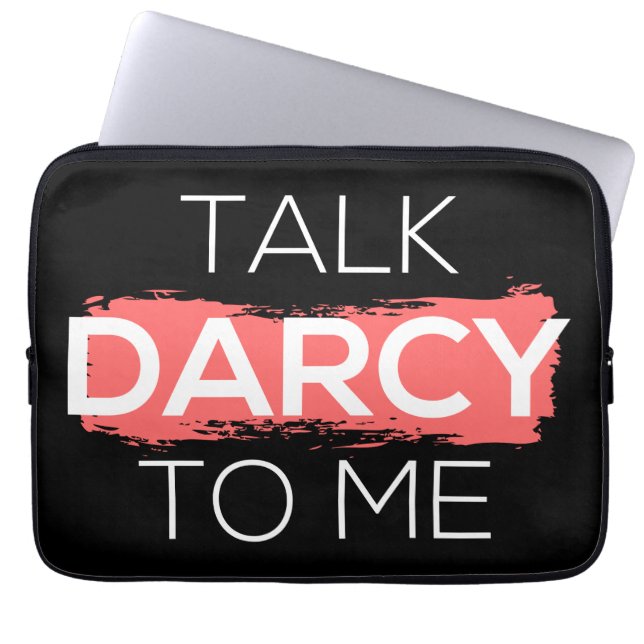 Capa Para Notebook Fale Com Darcy Para Mim (Frente)