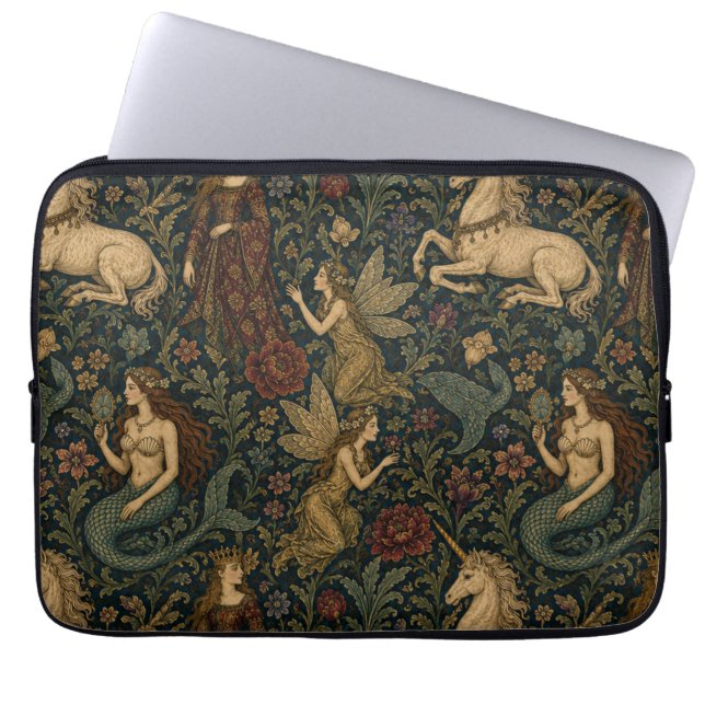 Capa Para Notebook Fantasia Acadêmica Feminina  (Frente)