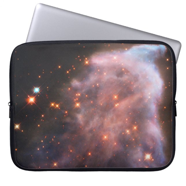 Capa Para Notebook Fantasma da Nebulosa de Cassiopeia (Frente)