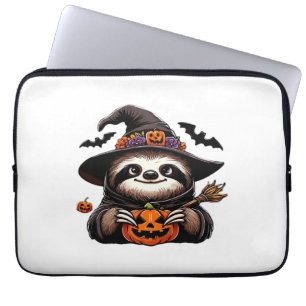 Capa Para Notebook Fantasmagórico Chapéu de Bruxa de Preguiça de Hall