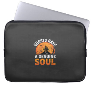Capa Para Notebook Fantasmas de Halloween Têm um Design de Alma Genuí