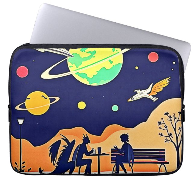 Capa Para Notebook Fantasy Night Rendezvous (Frente)