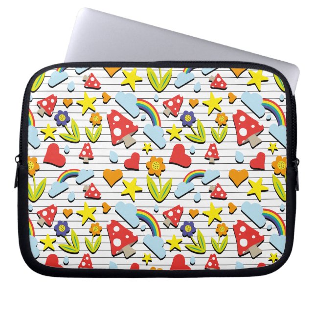 Capa Para Notebook Fantasy World on Lined Note Paper (Frente)