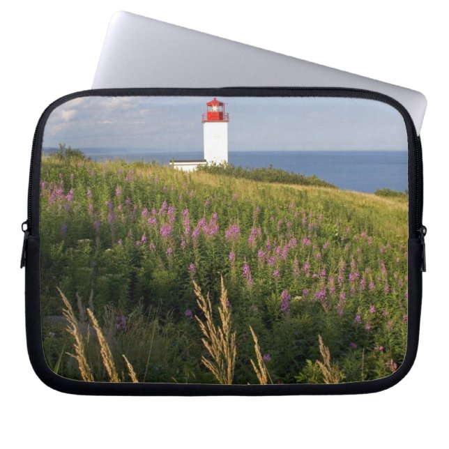 Capa Para Notebook Farol em St. Martins, New Brunswick, 2 (Frente)