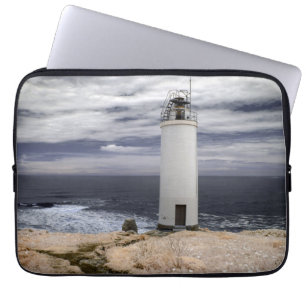 Capa Para Notebook Farol Galiza de Laxe, espanha