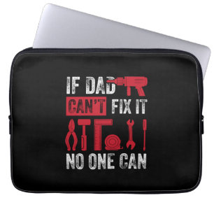 Capa Para Notebook Father's Day If Dad Can Not Fix