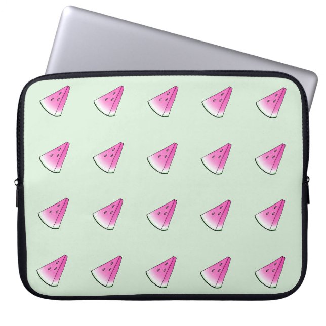 Capa Para Notebook Fatia de melancia (Frente)