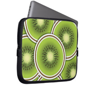 Capa Para Notebook Fatias engraçadas de fruta de kiwi