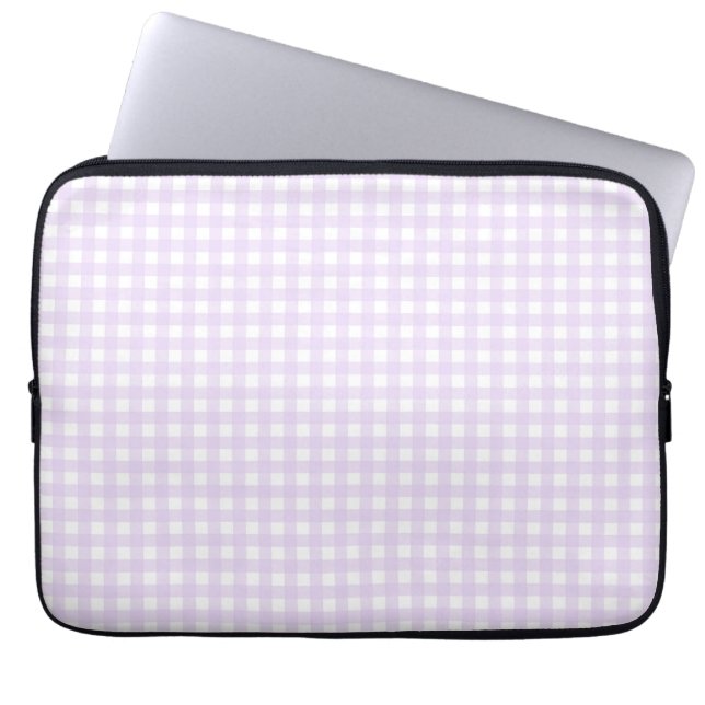 Capa Para Notebook Faye e Lauren Pink Gingham (Frente)