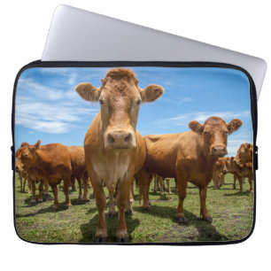 Capa Para Notebook Fazendas   Castanho