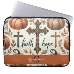 Capa Para Notebook Fé Personalizada e Hope, Dia das Bruxas Cristãs