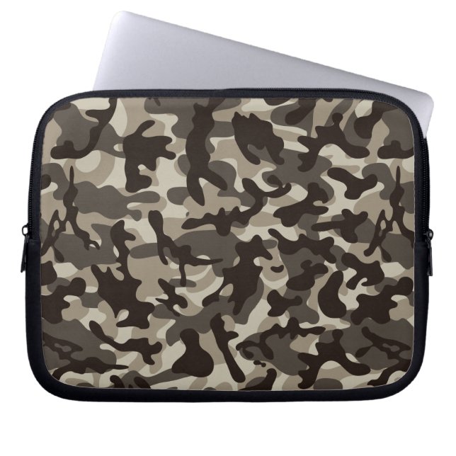 Capa Para Notebook Fechar Camuflagem do Quarto (Frente)