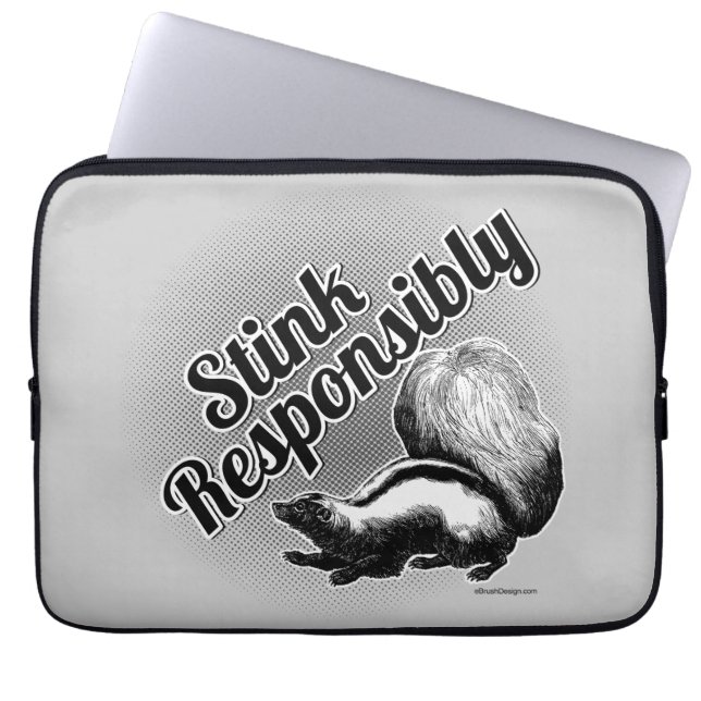 Capa Para Notebook Feche com responsabilidade (Frente)