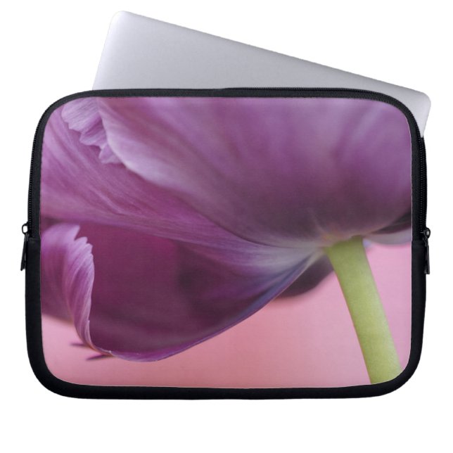 Capa Para Notebook Fecho da parte inferior da flor da tulipa, Kuekenh (Frente)