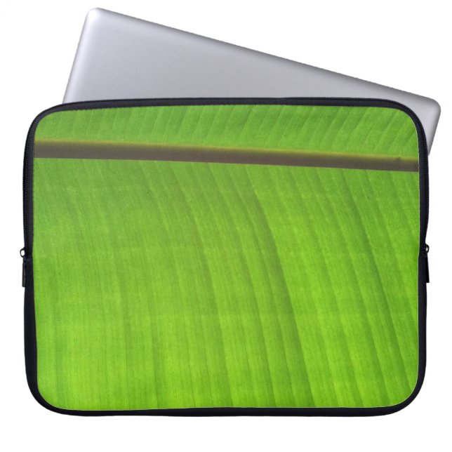 Capa Para Notebook Fecho de Banana Leaf (Frente)