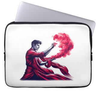 Capa Para Notebook Feiticeiro Vermelho - Magia da Chama Carmesim Míst