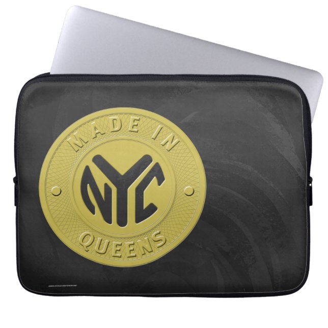 Capa Para Notebook Feito em Nova Iorque Queens (Frente)