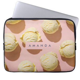 Capa Para Notebook Felicidade Personalizada de Creme de Limão em Past