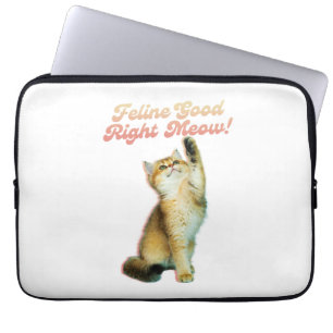 Capa Para Notebook Felino Bem Direito Mede Gato Engraçado Cotação Got