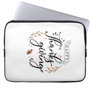 Capa Para Notebook Feliz Ação de Graças