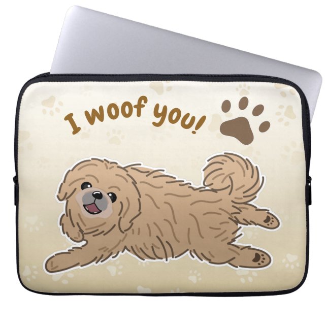 Capa Para Notebook Feliz Cachorro Pekingês Ao Lover I Wows (Frente)