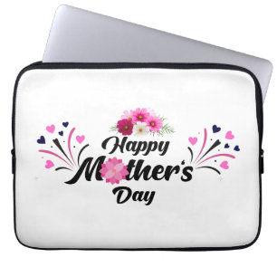 Capa Para Notebook Feliz dia das mães design moderno único para prese