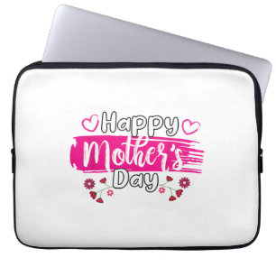 Capa Para Notebook Feliz Dia de as mães 2025 Tshirt para Mulheres Mãe