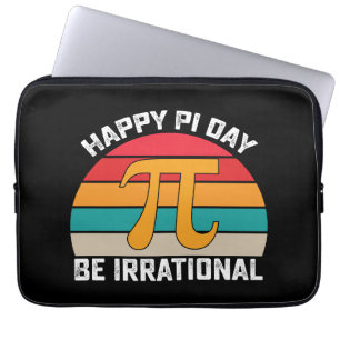 Capa Para Notebook Feliz Dia Pi Seja Irracional, Engraçado Vintage Ma