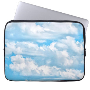 Capa Para Notebook Feliz Fundo das Nuvens Sunny