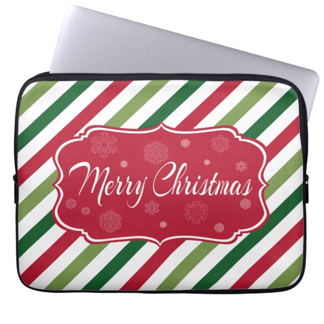Capa Para Notebook Feliz Natal (Frente)