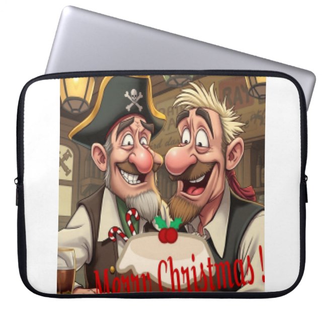 Capa Para Notebook Feliz Natal (Frente)