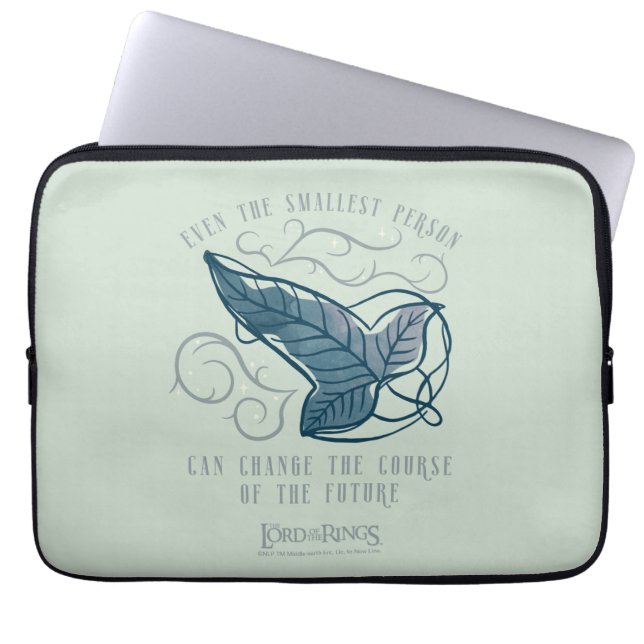 Capa Para Notebook Fellowship Elven Brooch Quote Graphic (Frente)