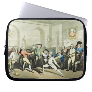 Capa Para Notebook Fencing Academia do Sr. H Angelo, gravada por
