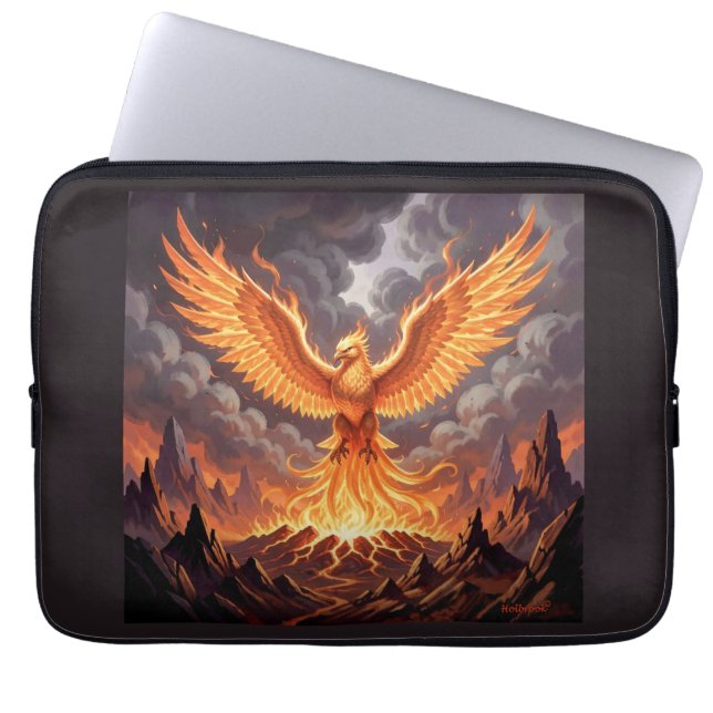 Capa Para Notebook Fenix Majestoso (Frente)