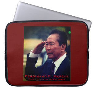 Capa Para Notebook Ferdinand Marcos, Décimo Presidente das Filipinas