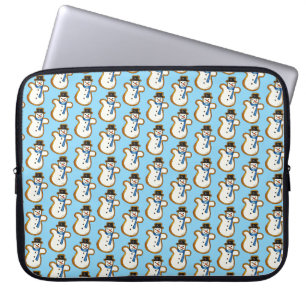 Capa Para Notebook Feriado de Natal Snowman Sugar Cookie Hanukkah