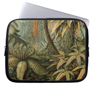 Capa Para Notebook Ferns Palm Tree Arte Botânica Antica