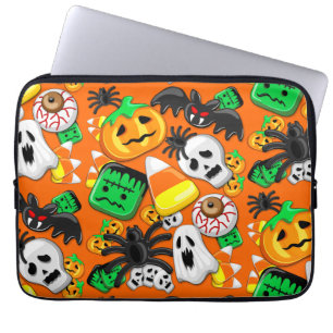 Capa Para Notebook Festa de Candies do Halloween Spooky