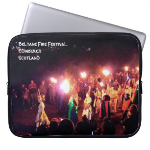 Capa Para Notebook Festival de Incêndio Beltane Procissão da Rainha d