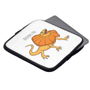 Capa Para Notebook Figura de desenho animado de lagarto-de-pescoço-f