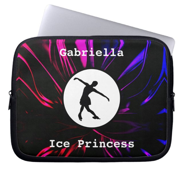 Capa Para Notebook Figura "Ice Princess" Personalizada (Frente)